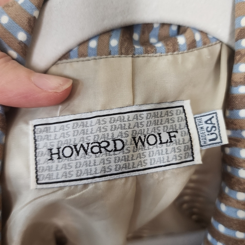 Vintage HOWARD WOLF Fringe Blazer 6 - Picture 4 of 5